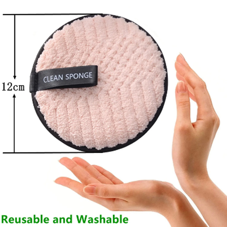 2024 Neue Mikrofaser -Make -up -Gesichtsreinigungspads