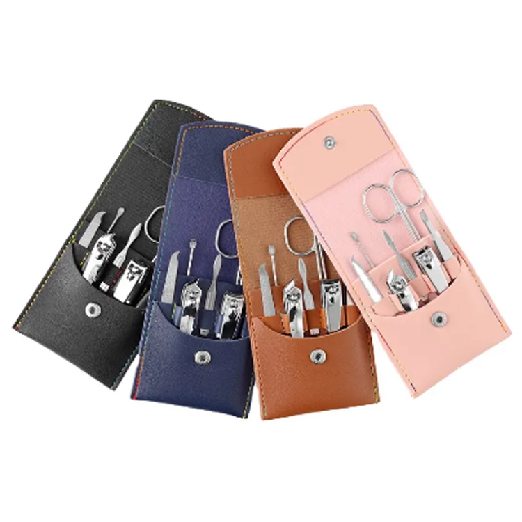 2024 Neues professionelles 7-Pieces Mini Manicure Set Nail Kit Set