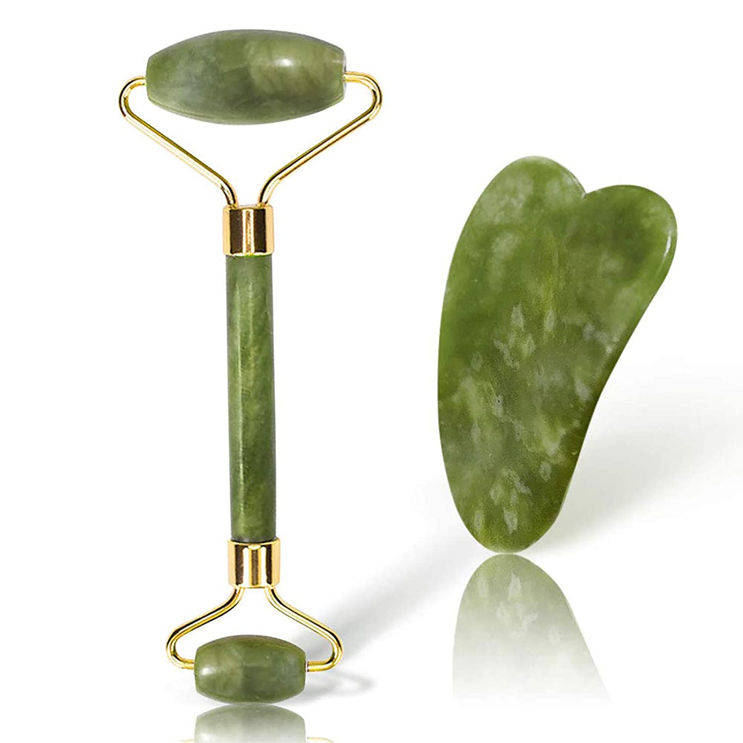 Wie kann ein Gesichtsmassage-Jade-Roller-Gua-Sha-Set Ihre Hautpflegeroutine verändern?