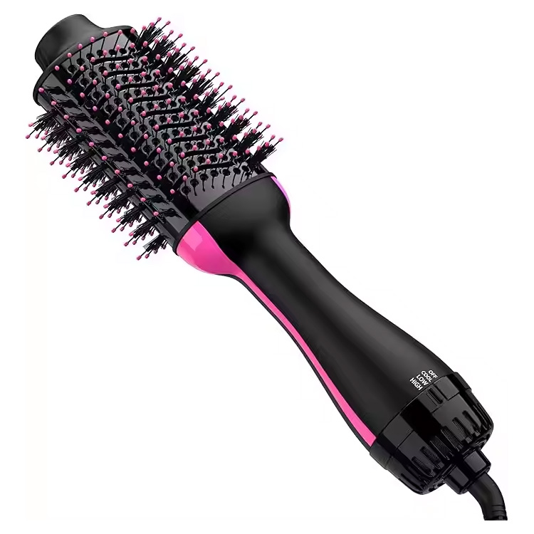 4 in 1 Keramikplattenhaarstyler Elektrischer Trockner heißer Luftpinsel