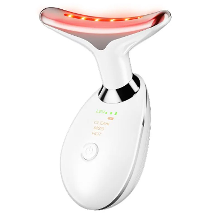 7 Farbe Leichtes Nackenmassagel Gesichtsmassaget -Werkzeug für die Hautpflege