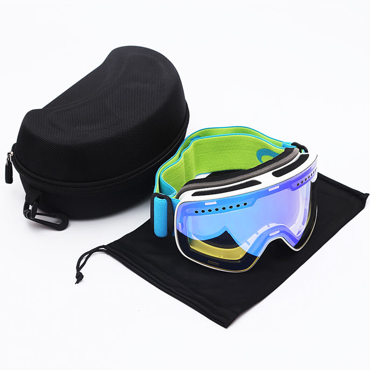 Beschlagfreie, individuelle magnetische UV 400-Stilvolle Schnee-Skibrille