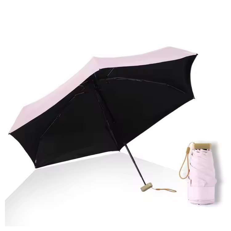 Kapsel Sonnenschein Regenschirm 2025 Ultra Mini 6 Faltschirme