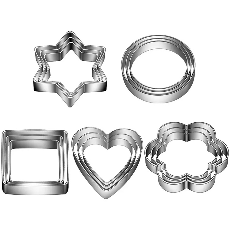 Keksschneider Formen Backsetkeks -Kekse Cutters