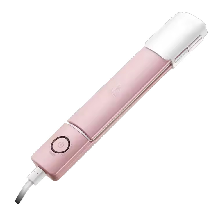 Anpassbarer professioneller Lockenwickler aus Titan mit flachem Eisen