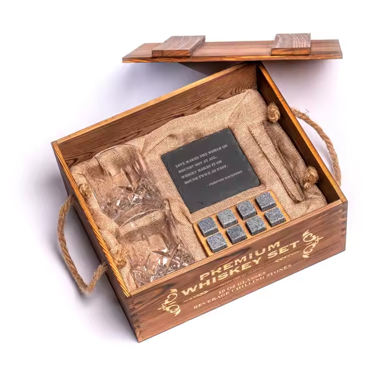 Customized Whisky Set Birthday Company Promotion Geschenke