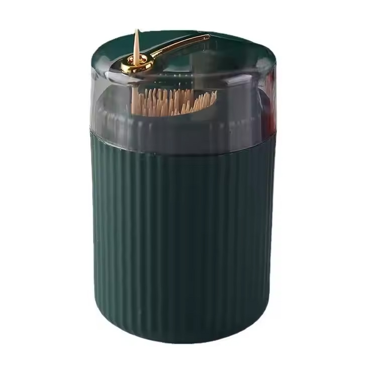 Spender-Push-Typ-Aufbewahrungsbox, Zahnstocher-Kanisterhalter