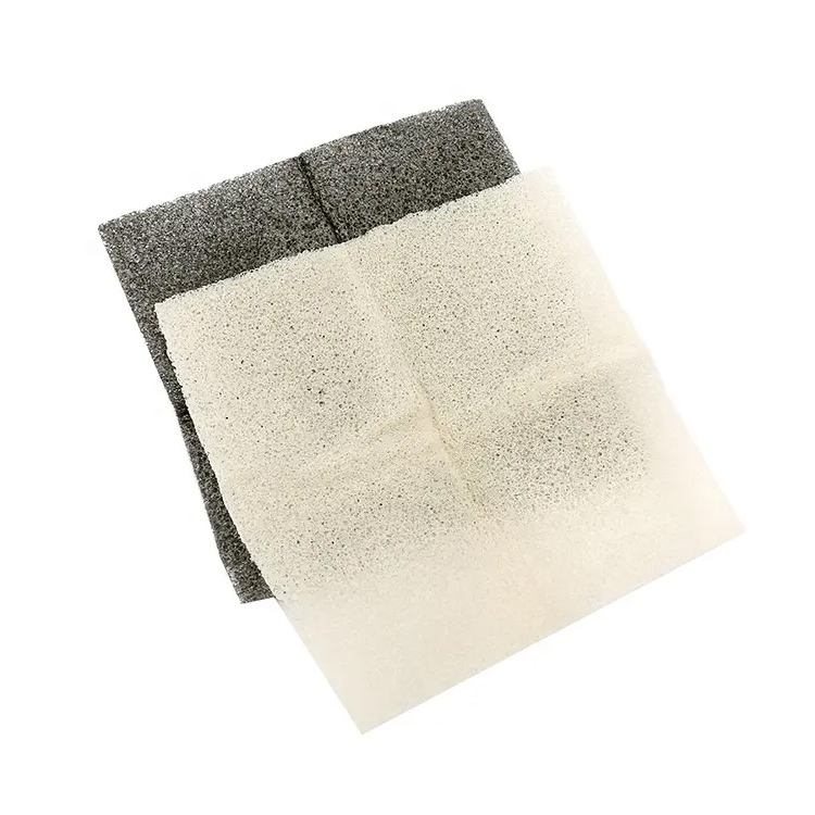 Gesichtsreinigung Konjac -Handtuch Quadrat Konjac Schwamm Handtuch