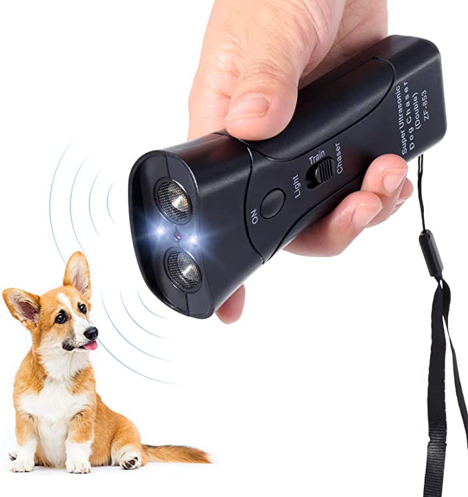 Handheld Ultraschall Repellent Trainer Hundebellen abschreckend