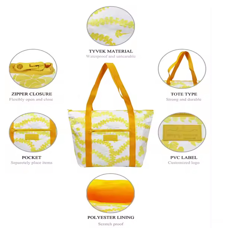 Hawaii -Stil umweltfreundliche Einkaufsbeutel Tasche