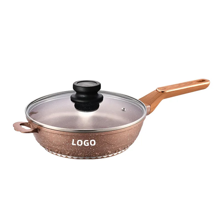 Hochwertige Non -Stick -Beschichtung Aluminiumlegierung Küche Pfanne