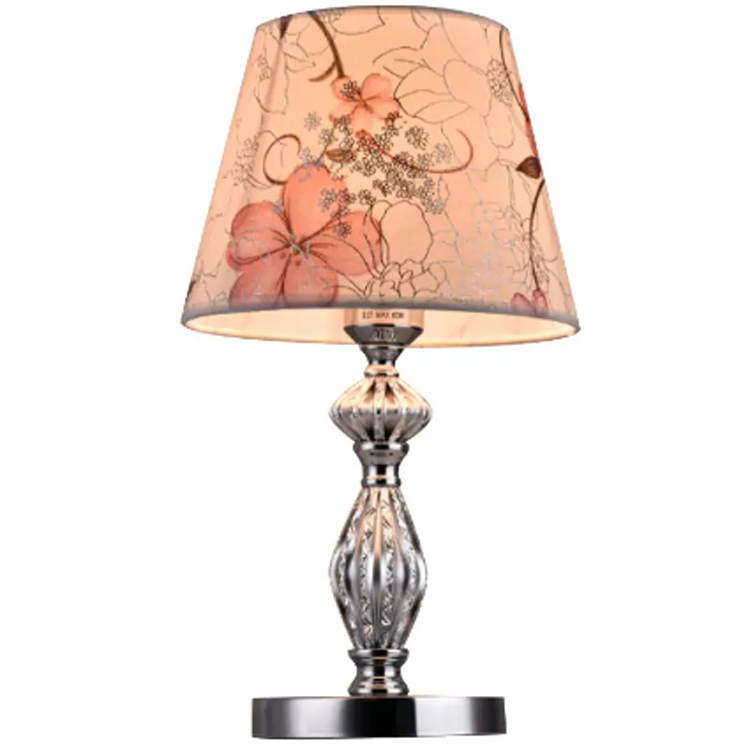 Home Decor Moderne Luxus-Nachttischlampen mit Stoffschirm