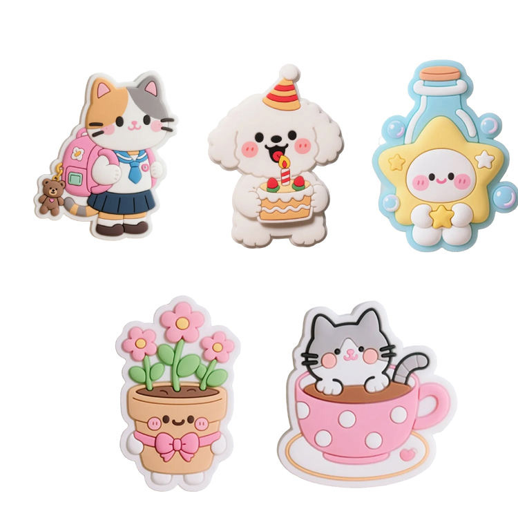 Heimdekoration, Souvenir, individuell gestalteter PVC-Kühlschrankmagnet