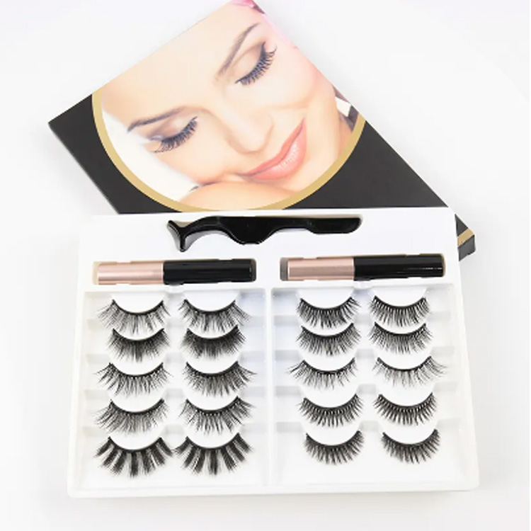 Heißverkaufsmagnetische Wimpern Privatbezeichnung 10 Magnete Wimpern