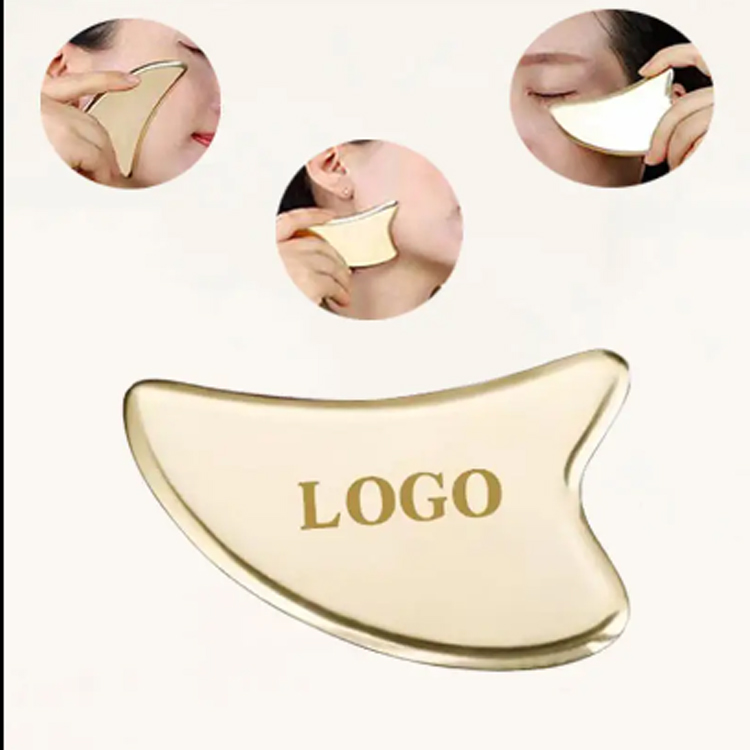 Jade Gesichtsmassagegeräte herzförmige Massage Gesicht Gua Sha