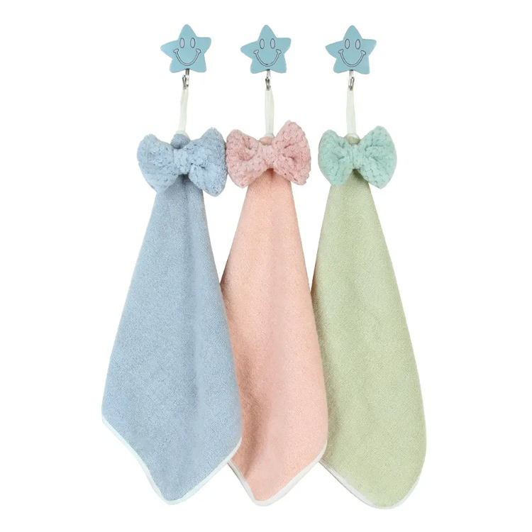 Küche & Bad, superabsorbierende weiche kleine hängende Handtuch