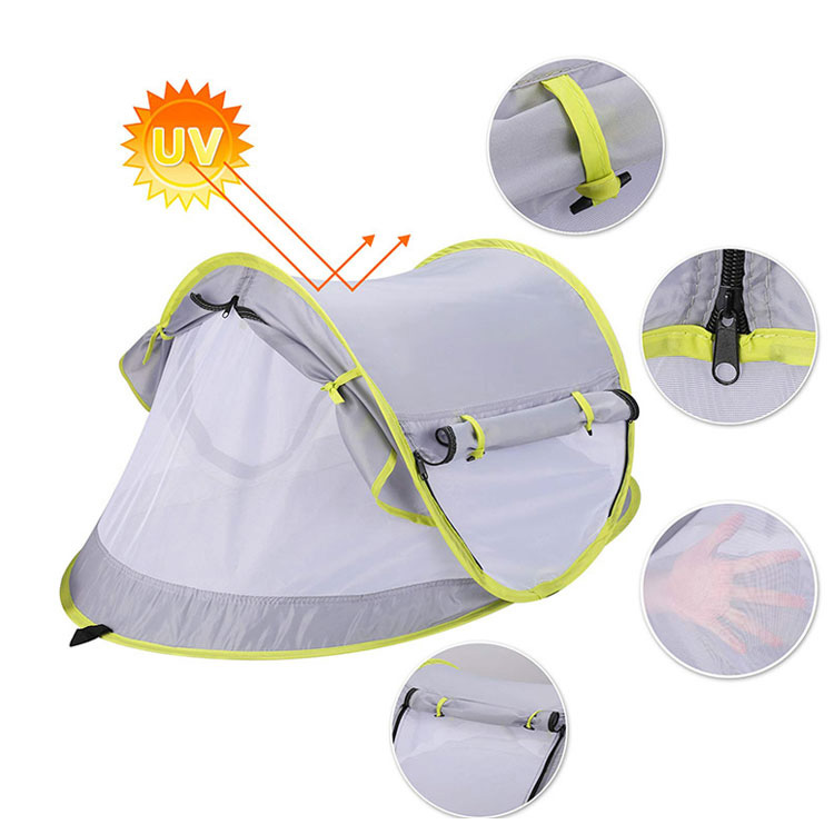 Leichtes, einlagiges, wasserdichtes Pop-up-Zelt aus Polyester