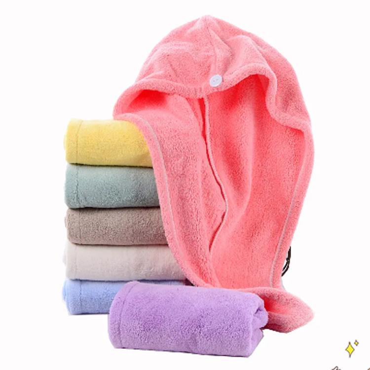 Mikrofaser für Frauen weicher Salon Trockner Haartuch Turban