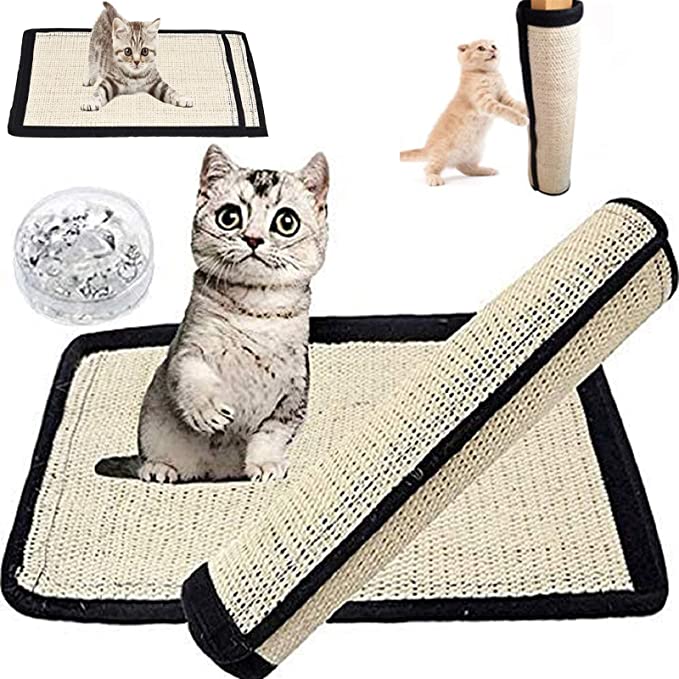 Natural Floor Scratching Pad Teppich Sisal Cat Scratch Mat