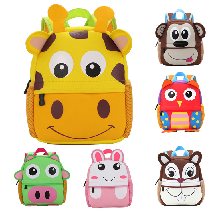 Neopren-Schultaschen, Kindergarten-Kinder-Cartoon-Rucksack