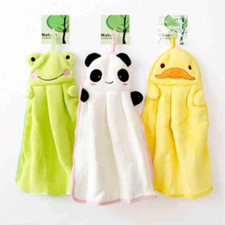 Neues Baby Quadratplüschbad Baby Handtel Hanging Handtuch