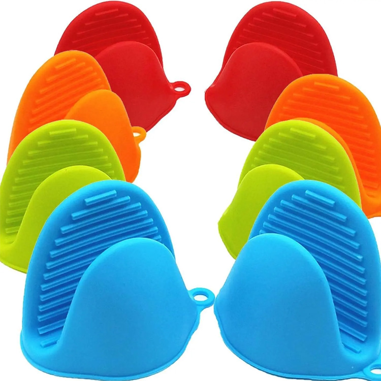 Nicht-Eisen-Mikrowellen-Ofen-Silikon-Küchenhandschuhe Handschuhe