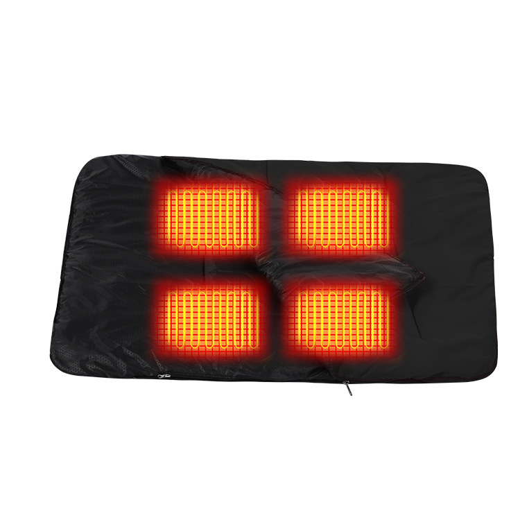 Beheizter, wasserdichter Hundeschlafsack für den Außenbereich für Reisen im Innenbereich