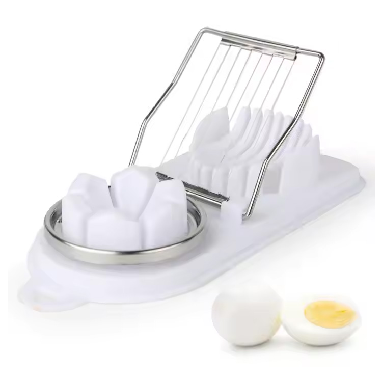 Plastikkocher Eierschneider 2 in 1 Eierschneider für Boild Eggs