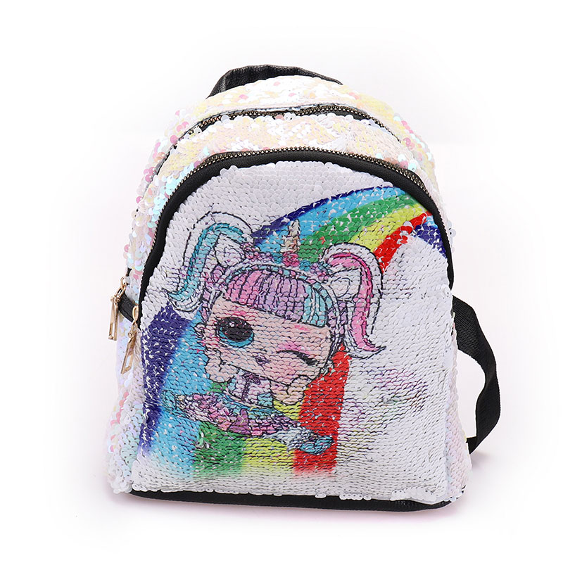 Pailletten Rucksack Mädchen