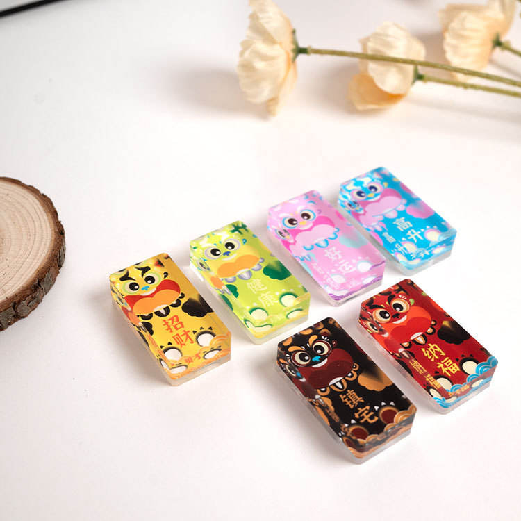 Weichmagnetischer Acryl-Kühlschrankmagnet-Aufkleber