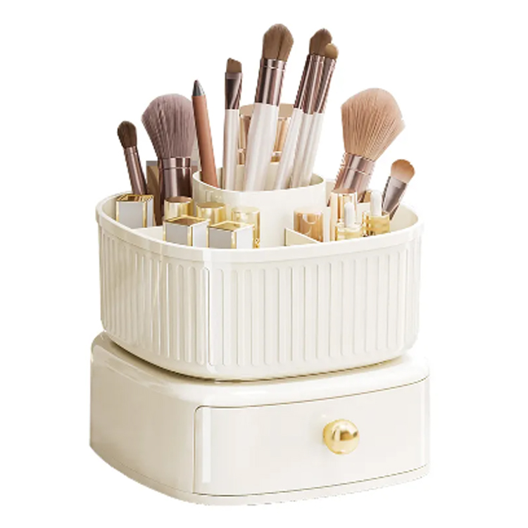 Quadratschublade llipstick Make -up -Bürstenrehbox