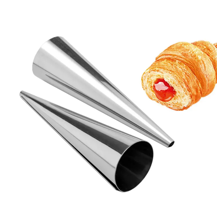 Edelstahl dänisches Brot Croissant Schimmelpackzapfen