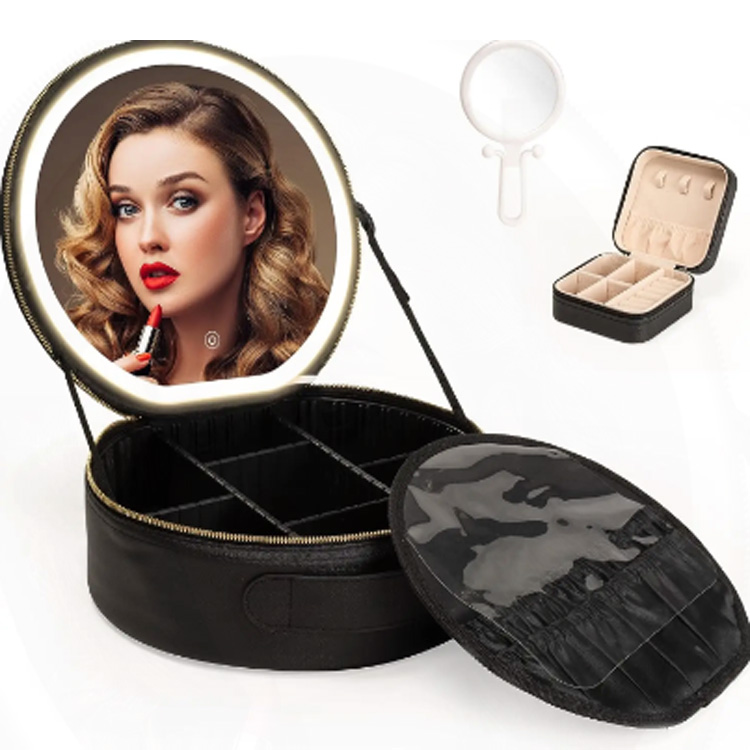 Reisen Sie große Kapazität einstellbare Trenner Schönheits -Make -up -Hülle